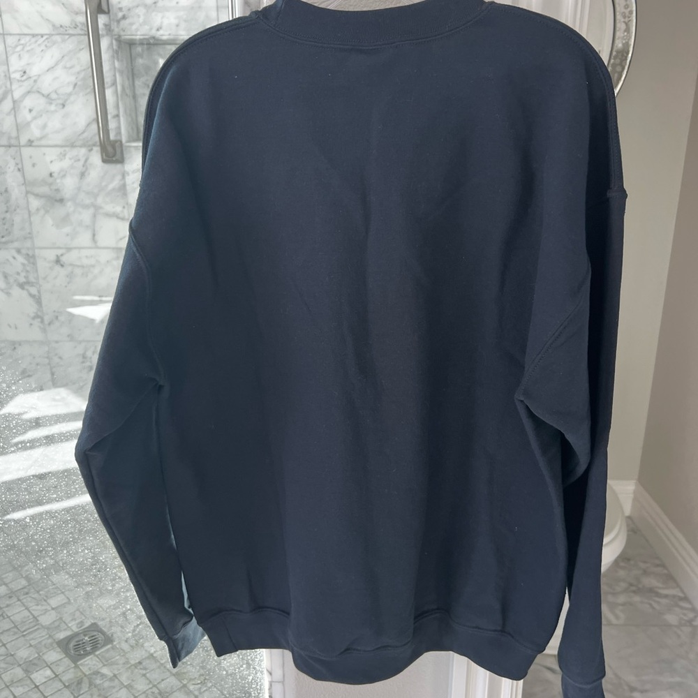 Men’s Large Black Book Lovers Crewneck Sweatshirt - Picture 3 of 7